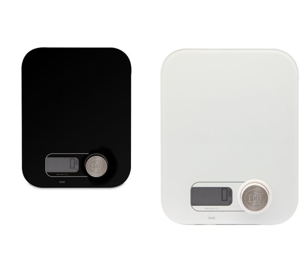 Weis 10531 Küchenwaage digital Eco Pro ohne Baterie weiß oder schwarz