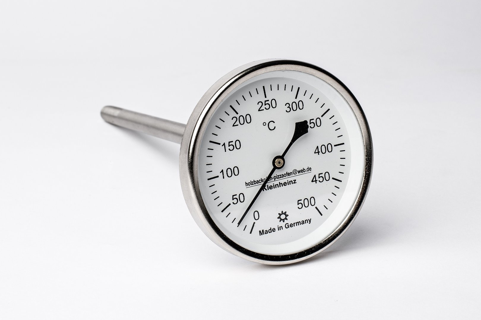 600°C Backofenthermometer Ofenthermometer Thermometer Holzbackofen 200 mm Länge 