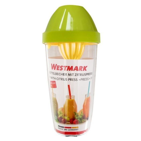 Westmark Mix- und Schüttelbecher »Press + Shake«, 0,5 l