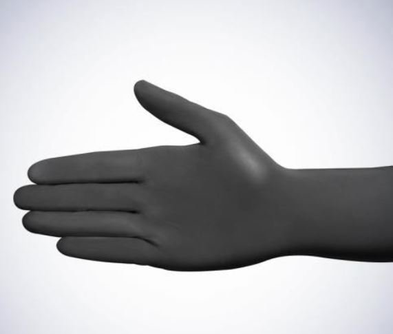 100 Einmal Nitril-Handschuhe Style Black für Küche Kochen Service Haushalt Profigastronomie Gr.S-XXL